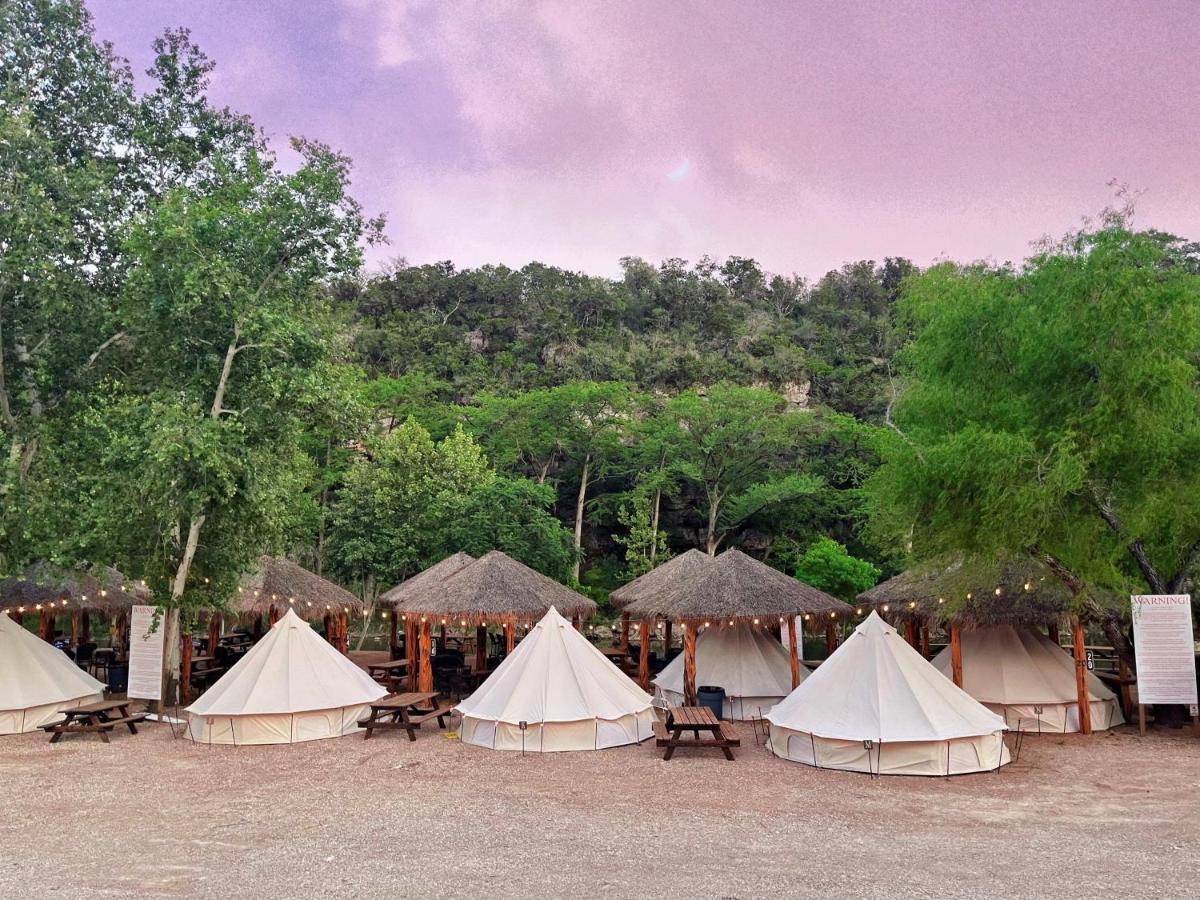 Son'S Guadalupe Glamping Tents - Adorable Riverside Glamping Tents Perfect A Family Getaway! New Braunfels Exterior photo