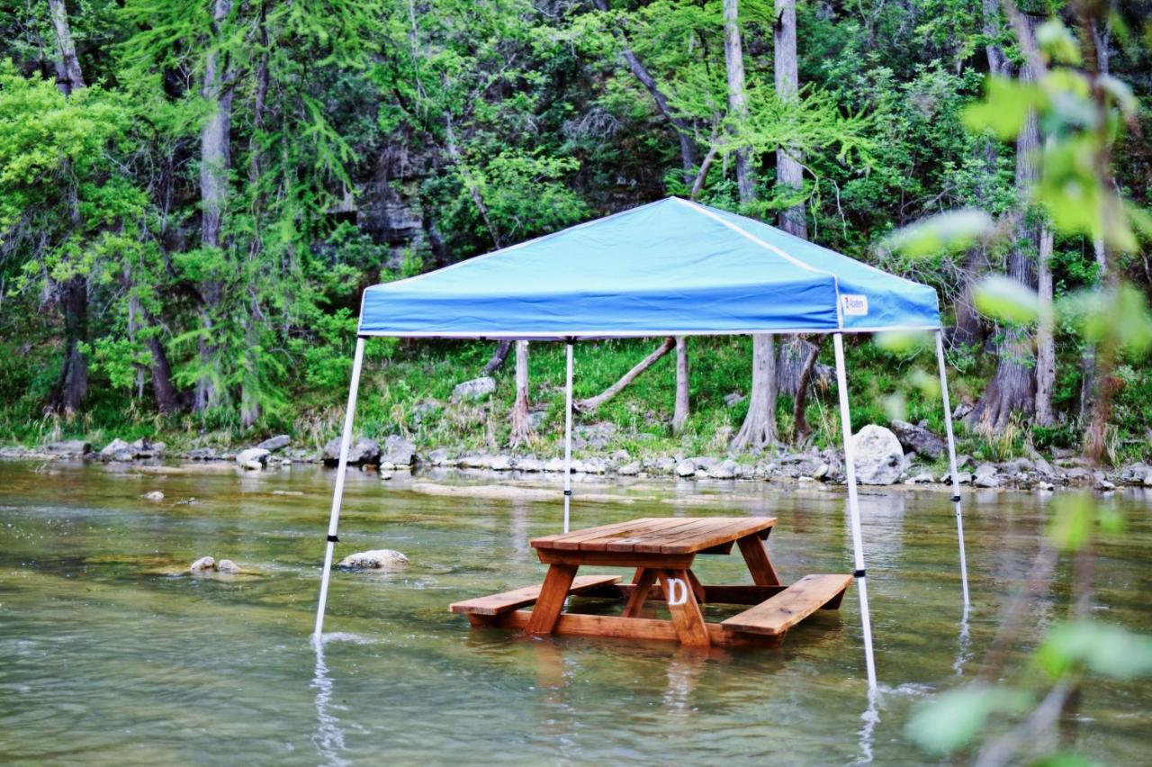 Son'S Guadalupe Glamping Tents - Adorable Riverside Glamping Tents Perfect A Family Getaway! New Braunfels Exterior photo