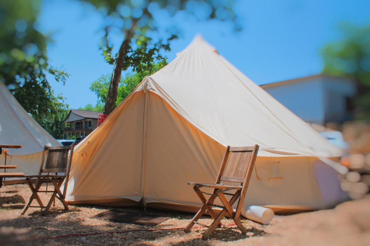 Son'S Guadalupe Glamping Tents - Adorable Riverside Glamping Tents Perfect A Family Getaway! New Braunfels Exterior photo